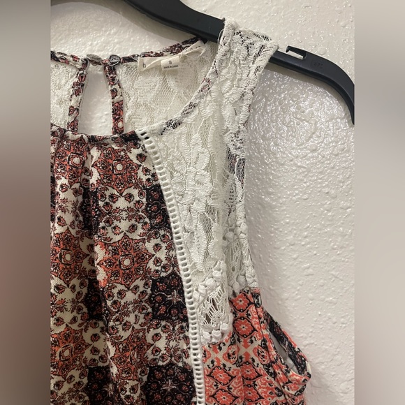 *Hint of Mint Bohemian Lace Dress - Picture 5 of 6